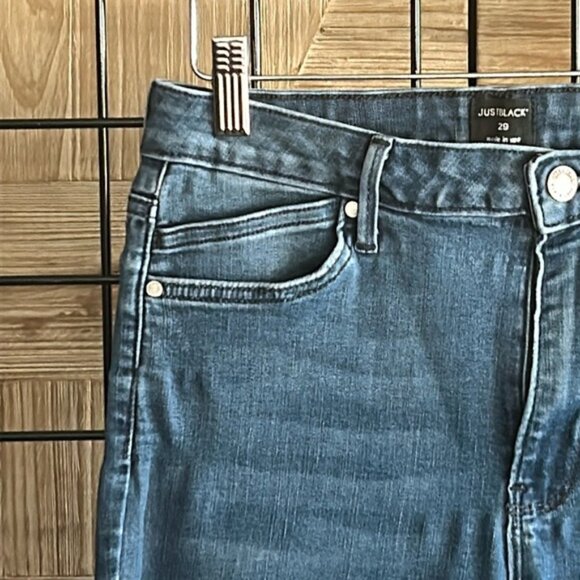 JB Just Black Womens Jeans Size 29 Medium Wash Denim Skinny - Picture 3 of 9